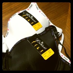 2 Lukasi Bras NEW! Black and White